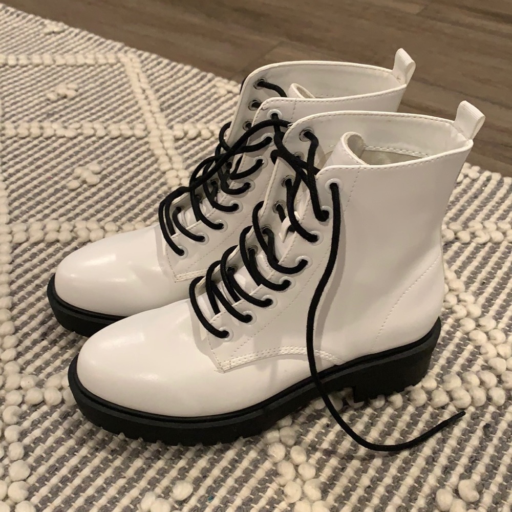 Forever 21 combat boots